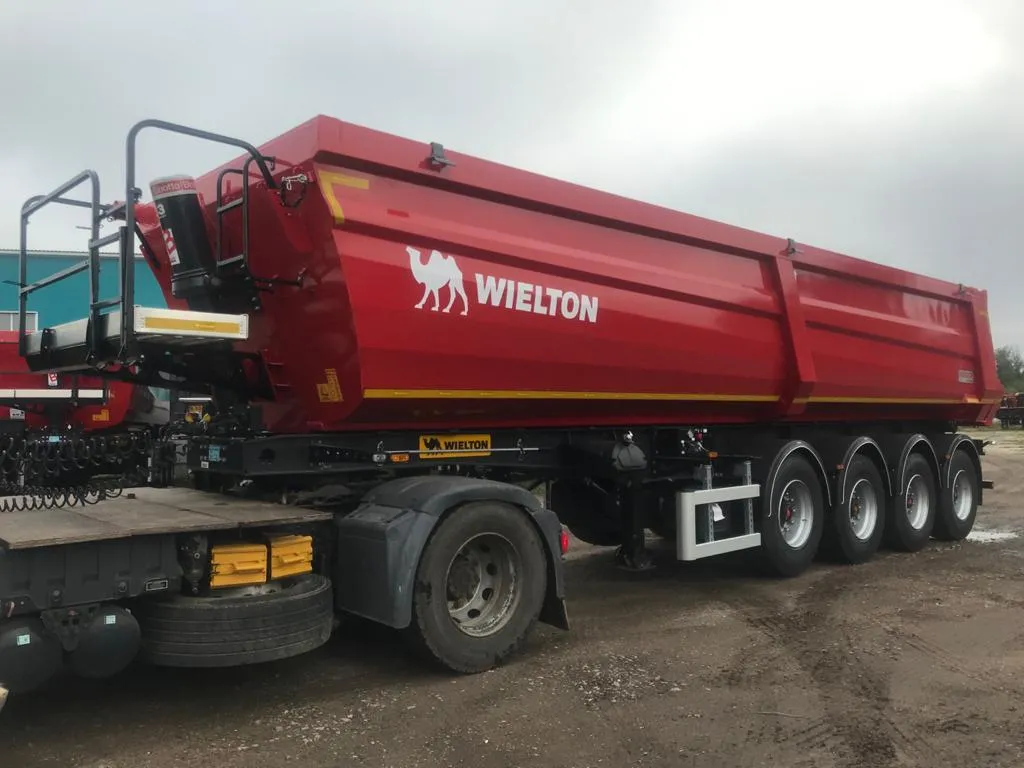 Самосвальный 4-осевой полуприцепов Wielton NW 4 S 33 HP M4 #Konisch ®.
