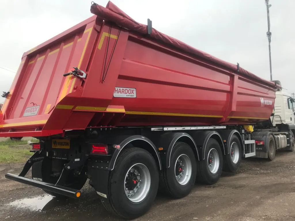 Самосвальный 4-осевой полуприцепов Wielton NW 4 S 33 HP M4 #Konisch ®.