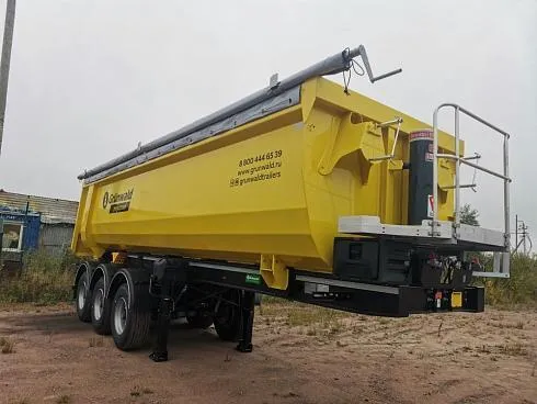 Самосвальный полуприцеп Grunwald Gr.Ti31-SH-SI-1220 с кузовом 31 куб. м