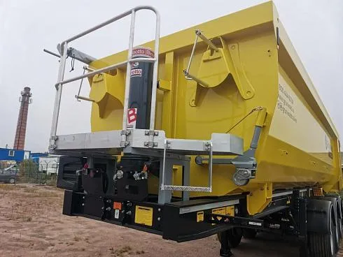 Самосвальный полуприцеп Grunwald Gr.Ti31-SH-SI-1220 с кузовом 31 куб. м