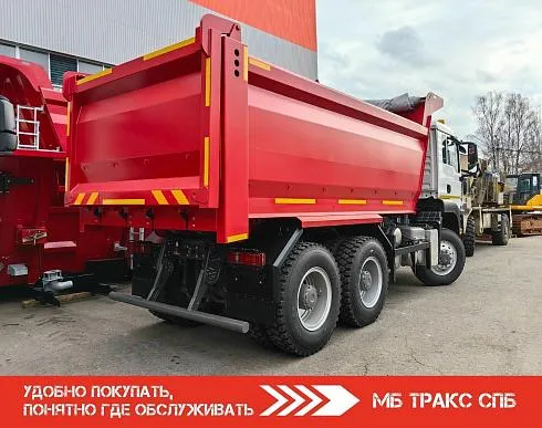 Самосвал SITRAK 6×6 400 л.с. МКПП | СИТРАК ZZ3406V365ME