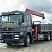 Автомобиль бортовой  HOWO T5G 400 л.с 6x4 с КМУ HORYONG HRS 216 