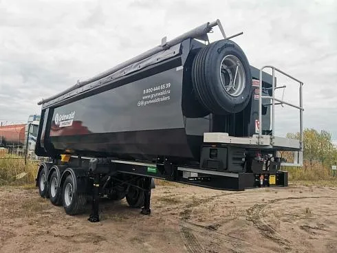 Самосвальный полуприцеп Grunwald Gr.Ti34-SH-SI-1220 с кузовом 34 куб. м