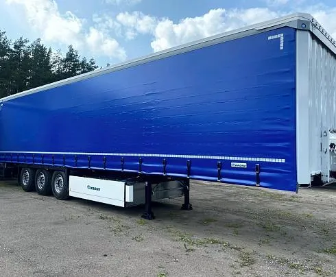 Шторный полуприцеп Krone SD, объем 93 куб. м