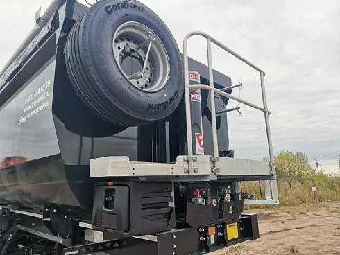 Самосвальный полуприцеп Grunwald Gr.Ti34-SH-SI-1220 с кузовом 34 куб. м