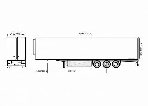 Рефрижераторный полуприцеп KRONE Cool Liner SDR 27 eL4