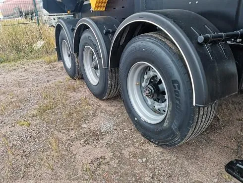 Самосвальный полуприцеп Grunwald Gr.Ti34-SH-SI-1220 с кузовом 34 куб. м