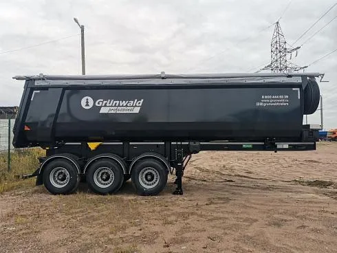 Самосвальный полуприцеп Grunwald Gr.Ti34-SH-SI-1220 с кузовом 34 куб. м