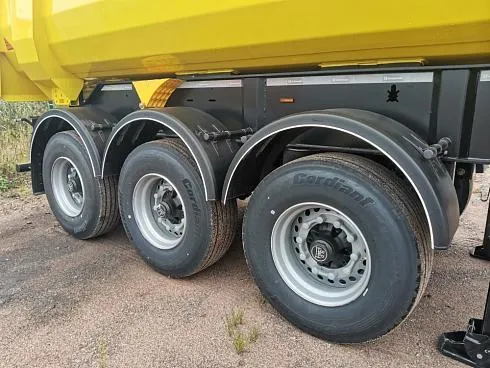 Самосвальный полуприцеп Grunwald Gr.Ti31-SH-SI-1220 с кузовом 31 куб. м