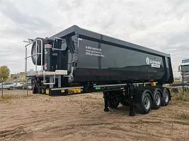 Самосвальный полуприцеп Grunwald Gr.Ti34-SH-SI-1220 с кузовом 34 куб. м
