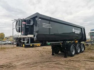 Самосвальный полуприцеп Grunwald Gr.Ti34-SH-SI-1220 с кузовом 34 куб. м
