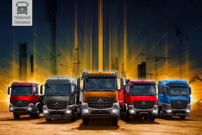 Сервисные контракты Mercedes-Benz для тяжелой техники