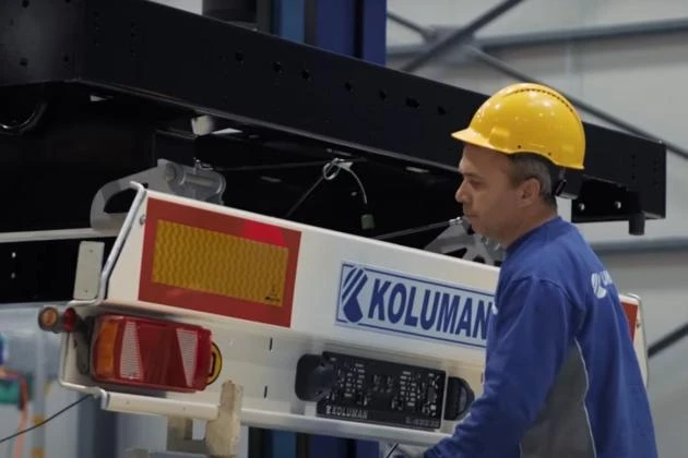 Плановое обслуживание и ремонт полуприцепов KOLUMAN