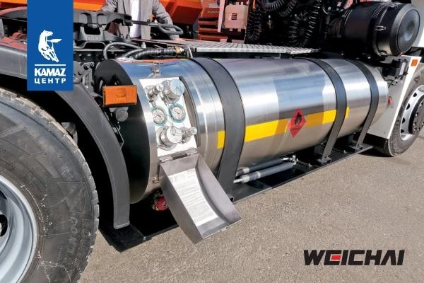 Плановое техническое обслуживание (ТО) газовых автомобилей КАМАЗ на СПГ