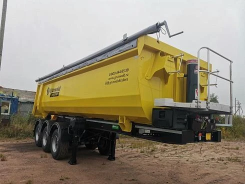Самосвальный полуприцеп Grunwald Gr.Ti31-SH-SI-1220 с кузовом 31 куб. м
