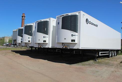 Полуприцеп-рефрижератор Grunwald Gr.RF с установкой Thermo King