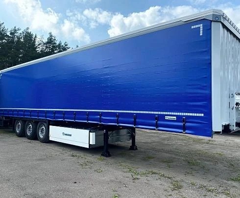 Шторный полуприцеп Krone SD, объем 93 куб. м