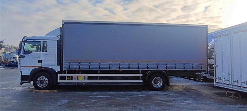 Автомобиль бортовой с тентом HOWO T5G 4×2, 280 л.с. АКПП