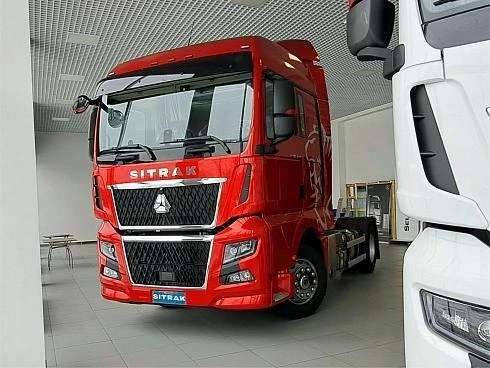 Седельный тягач SITRAK C7H MAX 4Х2 с АКПП и ретардером ADR | цвет кабины Красный