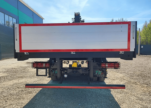 Автомобиль бортовой SITRAK 480 л.с. 6x6 с КМУ ИНМАН ИТ 200