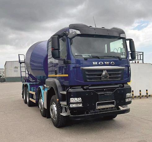 Автобетоносмеситель 12 куб.м. HOWO T5G 8х4