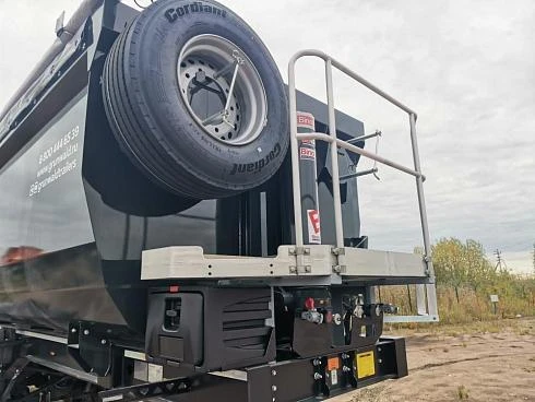 Самосвальный полуприцеп Grunwald Gr.Ti34-SH-SI-1220 с кузовом 34 куб. м