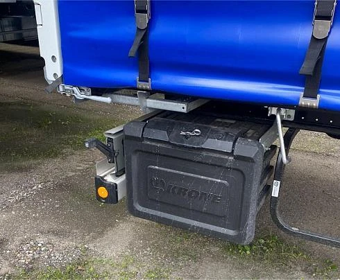 Шторный полуприцеп Krone SD, объем 93 куб. м