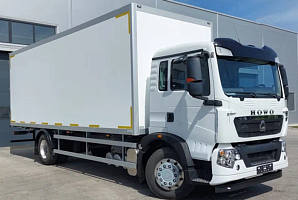 Фургон изотермический, 280 л.с., на шасси HOWO T5G 4×2, с АКПП 