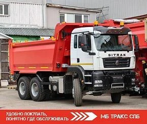 Самосвал SITRAK 6×6 400 л.с. МКПП | СИТРАК ZZ3406V365ME